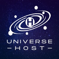 Universe Host logo, Universe Host contact details