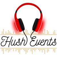 Hush Events logo, Hush Events contact details