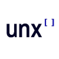 UNX logo, UNX contact details