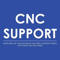 CNC Support CC logo, CNC Support CC contact details