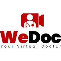 WeDoc Health logo, WeDoc Health contact details