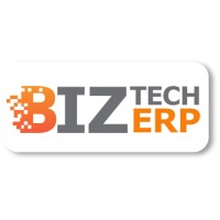 BizTechERP logo, BizTechERP contact details