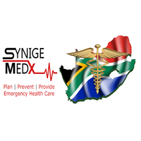 SynigeMedx logo, SynigeMedx contact details