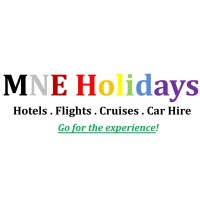 MNE Holidays logo, MNE Holidays contact details