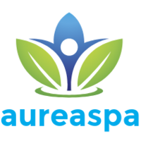 aureaspa logo, aureaspa contact details