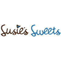 'Susie''s Sweets' logo, 'Susie''s Sweets' contact details