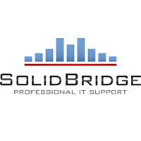 'Solidbridge' logo, 'Solidbridge' contact details