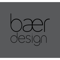 bær design logo, bær design contact details