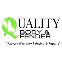 Quality Body and Fender logo, Quality Body and Fender contact details