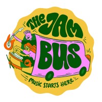 The Jam Bus logo, The Jam Bus contact details