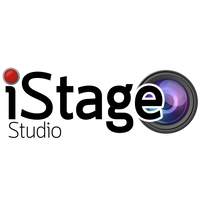 iStage Studio logo, iStage Studio contact details