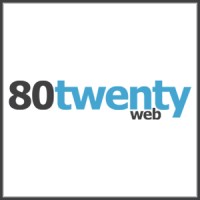 80twenty web logo, 80twenty web contact details