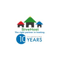 SiveHost logo, SiveHost contact details