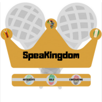 SpeaKingdom logo, SpeaKingdom contact details