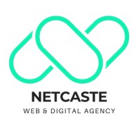 NetCaste logo, NetCaste contact details