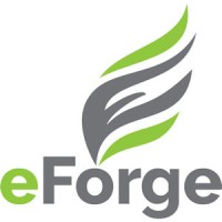 eForge logo, eForge contact details