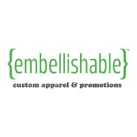 Embellishable logo, Embellishable contact details