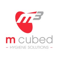 mCubed Hygiene logo, mCubed Hygiene contact details