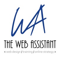 The Web Assistant logo, The Web Assistant contact details