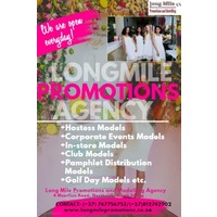 LongMile Promotions and Modelling Agency logo, LongMile Promotions and Modelling Agency contact details