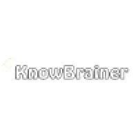 KnowBrainer logo, KnowBrainer contact details