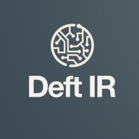 Deft IR logo, Deft IR contact details