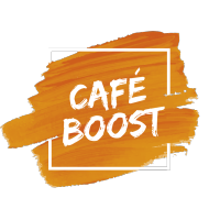 Café Boost logo, Café Boost contact details