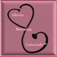 Gloria Nursing Tutorials™ logo, Gloria Nursing Tutorials™ contact details