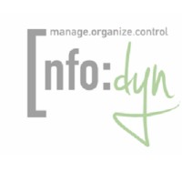 InfoDyn logo, InfoDyn contact details