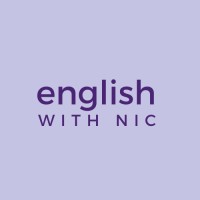 English with Nic logo, English with Nic contact details