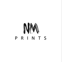 NM Prints logo, NM Prints contact details