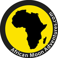 African Moon Adventures logo, African Moon Adventures contact details