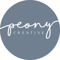 Peony Creative logo, Peony Creative contact details