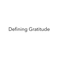 Defining Gratitude logo, Defining Gratitude contact details