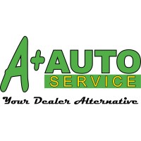 A+ Auto Service logo, A+ Auto Service contact details