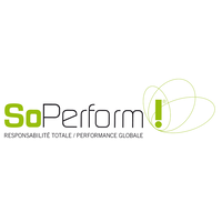 SoPerform! logo, SoPerform! contact details