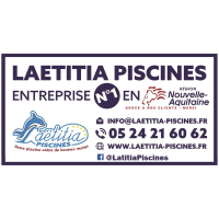 Laetitia Piscines logo, Laetitia Piscines contact details