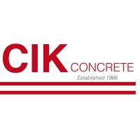 C I K Concrete logo, C I K Concrete contact details