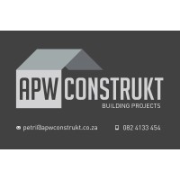 APW Construkt logo, APW Construkt contact details