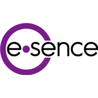 E-sence logo, E-sence contact details