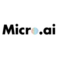 MicroAI logo, MicroAI contact details