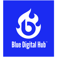 Blue Digital Hub logo, Blue Digital Hub contact details