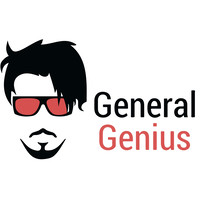 General Genius logo, General Genius contact details