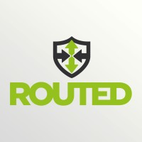 Routed logo, Routed contact details