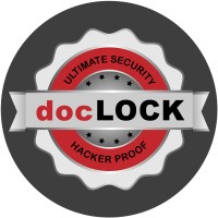 docLOCK logo, docLOCK contact details