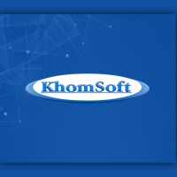 KhomSoft logo, KhomSoft contact details