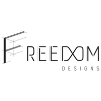 FREEDOMdesigns logo, FREEDOMdesigns contact details