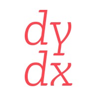 dy/dx logo, dy/dx contact details