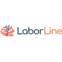 LaborLine logo, LaborLine contact details