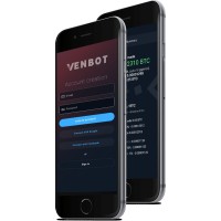 VenBot logo, VenBot contact details